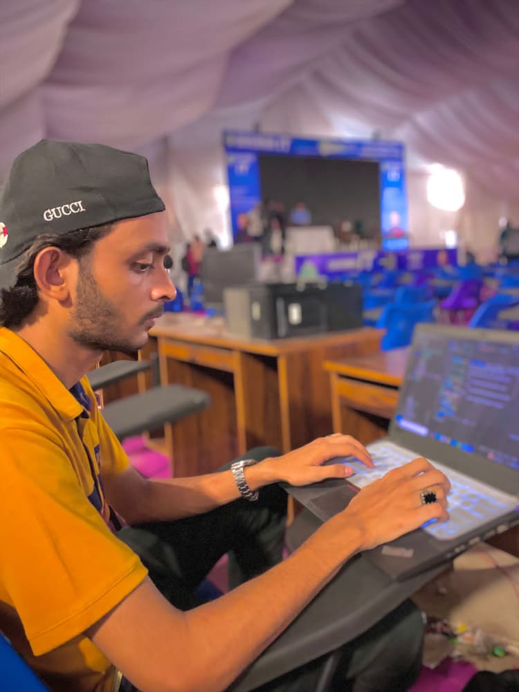 Ali Shahid at Governor House